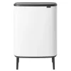Bo touch bin high 2x30 L, Vit