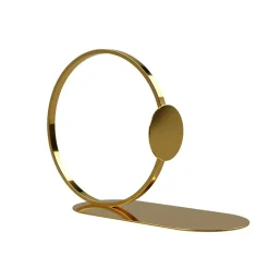 Book Ring bokstöd 10 cm, Mässing