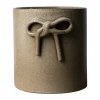 Bow kruka Ø14 cm, Beige