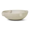 Bowl adventsljusstake keramik large Ø27 cm, Ljusgrå