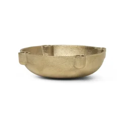 Bowl adventsljusstake mässing, Brass