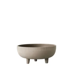 Bowl skål, Grey engobe, medium