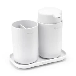 Brabantia ReNew handfatsset 3 delar, Vit
