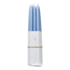 Broste Copenhagen doppade antikljus 10-pack, Plein air light blue