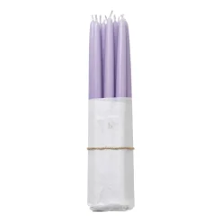 Broste Copenhagen doppade antikljus 10-pack, Orchid light purple
