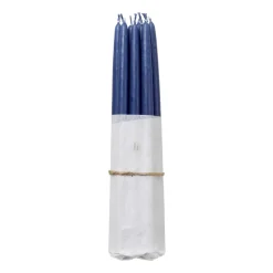 Broste Copenhagen doppade antikljus 10-pack, Baja blue