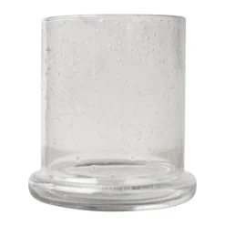 Bubble ljuslykta Ø14 cm, Clear