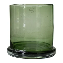 Bubble ljuslykta Ø20 cm, Green