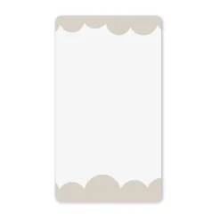 Bubbly spegel S 40x70 cm, Beige