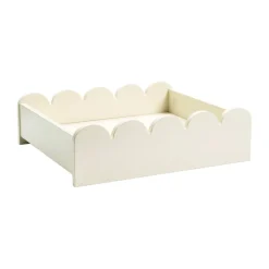 Bump bricka 35x41 cm, Off-white