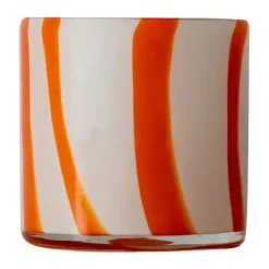 Calore ljuslykta XS Ø10 cm, Orange-white