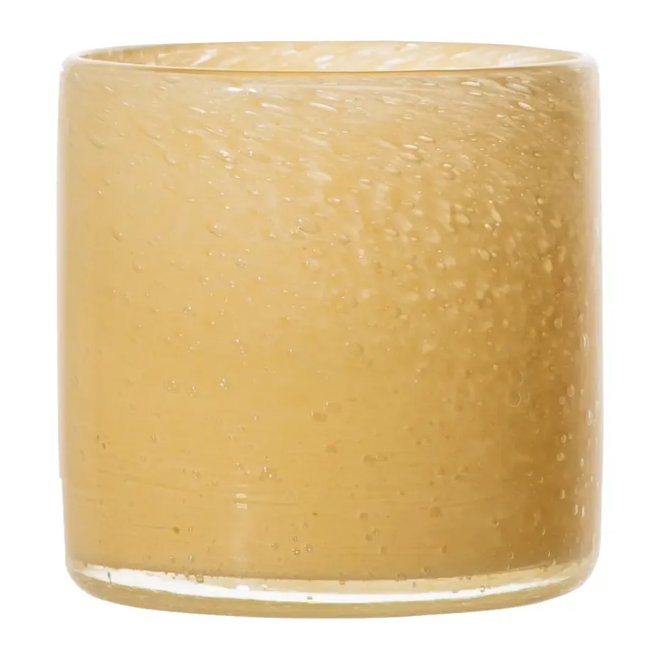 Calore ljuslykta XS Ø10 cm, Yellow