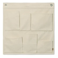 Canvas wall pockets väggförvaring, 70x70 cm