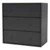 CARRY byrå 3 lådor, Anthracite