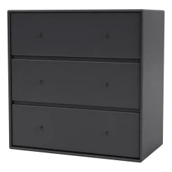CARRY byrå 3 lådor, Anthracite
