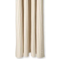 Chambray duschdraperi, Sand-off white