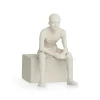 Character skulptur med budskap, The reflective one