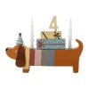 Charlie Birthday dekoration 28 cm, Brown-multi