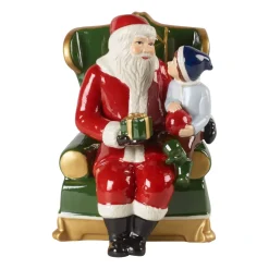 Christmas Toys jultomte i fåtölj, Röd