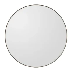 Circum spegel Ø50 cm, Klar-taupe