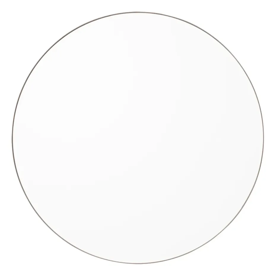 Circum spegel small Ø70 cm, klar-taupe