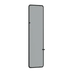 Classic väggspegel 120x40 cm, Svart