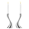 Cobra ljusstake 2-pack, medium, 20 cm