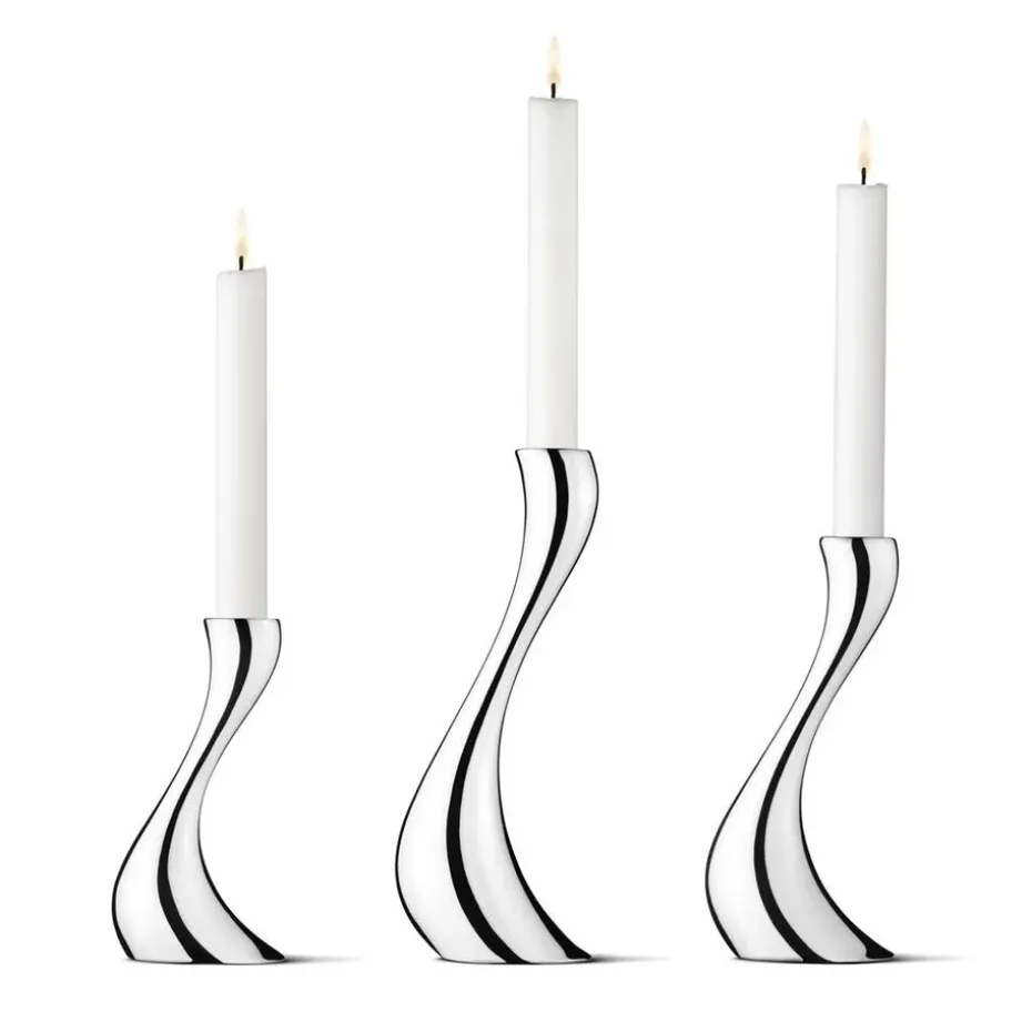 Cobra ljusstake 3-pack, rostfritt stål
