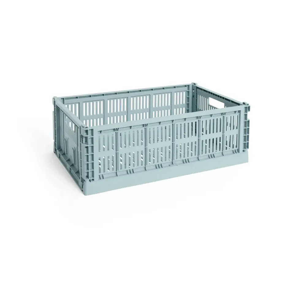 Colour Crate L 34,5x53 cm, Dusty blue