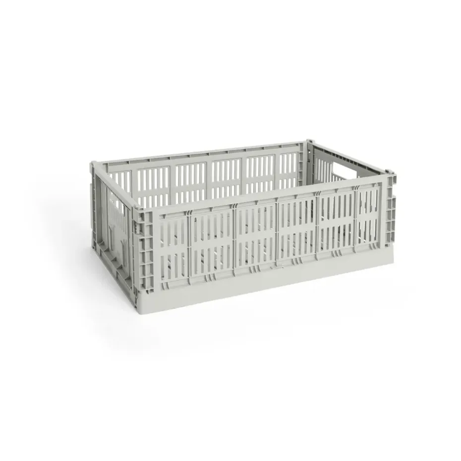 Colour Crate L 34,5x53 cm, Grey