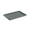 Colour Crate lock plastic small, Charcoal