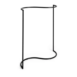 Colour Rack s-shape klädhängare 144,2x150 cm, Black