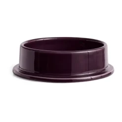 Column Candleholder ljuslykta L 12,8 cm, Bordeaux