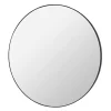 Complete spegel svart, Ø110 cm