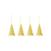 Cooee julhänge mässing 4-pack, Tree