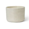 Corduroy kruka Ø20x15 cm, Off white