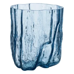 Crackle vas 27 cm, Cirkulärt glas