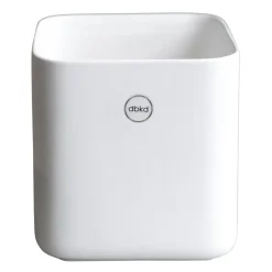 Cube kruka small 13 cm, Matte white