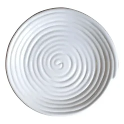 Curl skål large Ø20 cm, Shiny white