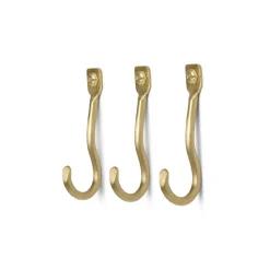 Curvature krok 3-pack, Mässing