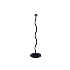 Curved ljusstake 75 cm, Black