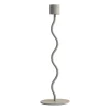 Curved ljusstake 26 cm, Sand