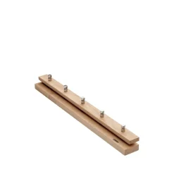 Cutter klädhängare, Ek, 5st knoppar