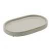 Datura bricka 12,5x20 cm, Shellish grey