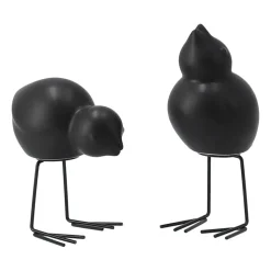 DBKD Swedish Birds påskdekoration 2-pack, Black