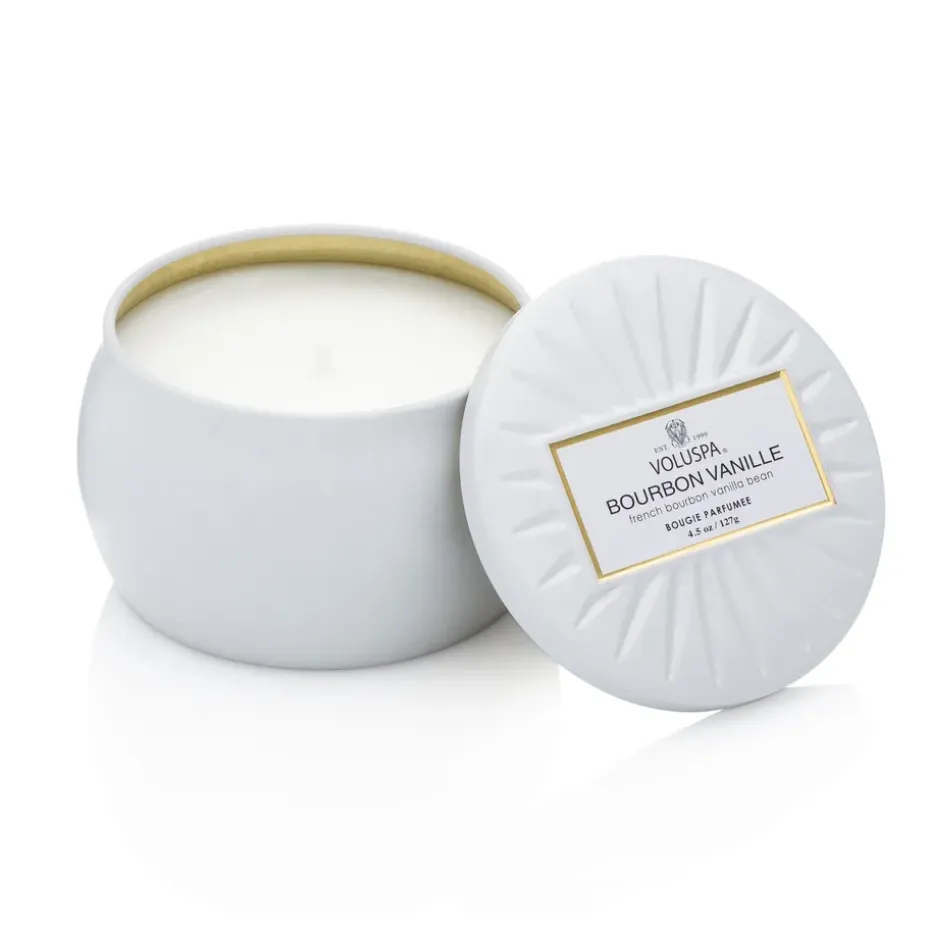 Decorative tin ljus 25 timmar, Bourbon Vanille