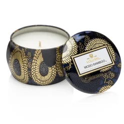 Decorative tin ljus 25 timmar, Moso Bamboo