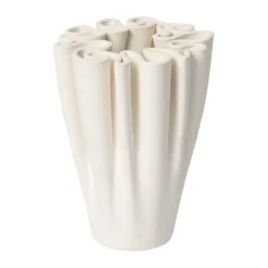 Dedali vas 11 cm, Off-white
