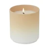 Design Letters dip dye doftljus Ø8 cm, Beige