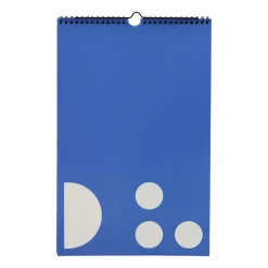 Design Letters månadsplanerare, Cobalt blue